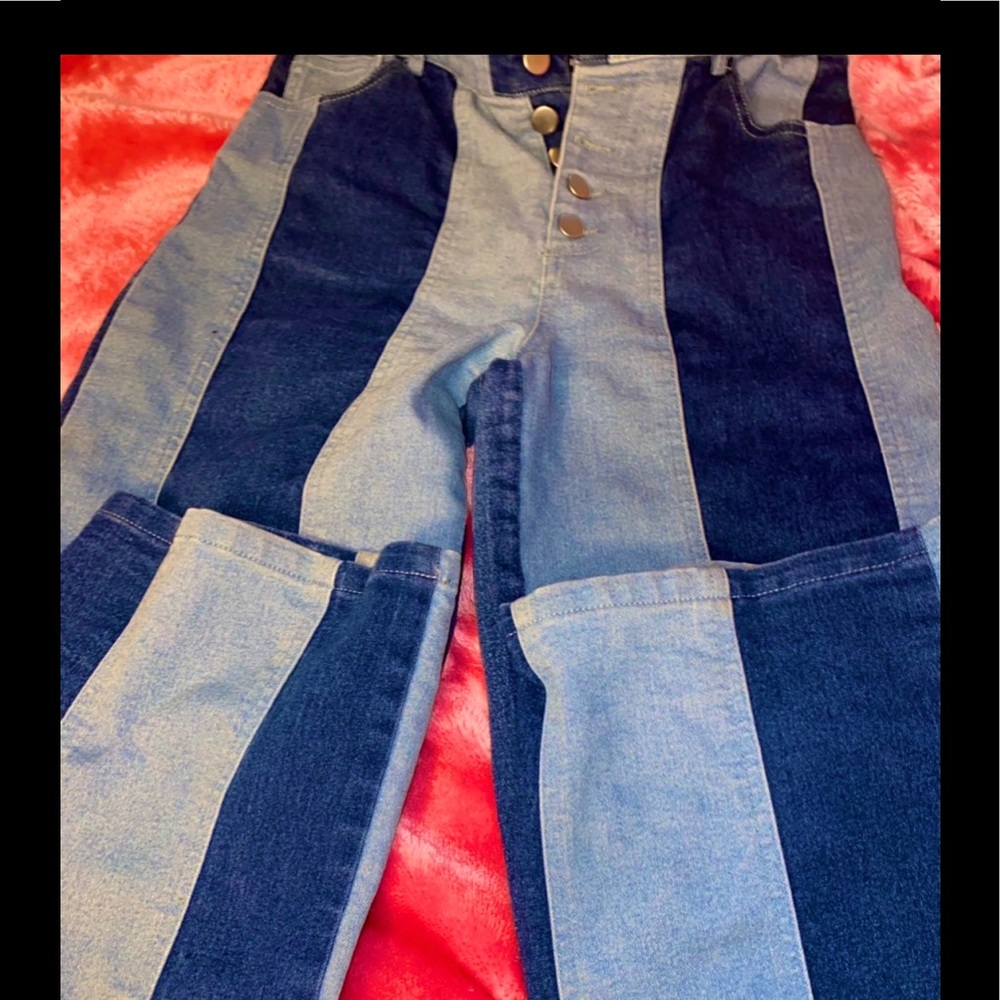 FASHION NOVA high waist denim boot cut jeans